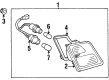 1998 Toyota Avalon Back Up Light Diagram - 81680-AC010