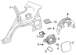 2022 Toyota Venza Fuel Door Diagram - 77305-48041