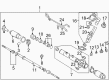 1999 Toyota Camry Steering Gear Box Diagram - 44250-06111