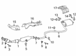 Toyota Corolla Muffler Diagram - 17430-0T330