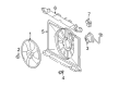 2015 Toyota Corolla Fan Shroud Diagram - 16712-0T020