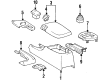 Toyota Center Console Latch Diagram - 58908-14020-C0