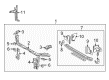 Toyota Corolla Front Cross-Member Diagram - 57104-02072