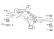 2015 Toyota Highlander Crossmember Bushing Diagram - 52271-0E030