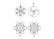 Toyota Sequoia Wheel Cover Diagram - 42603-AF050