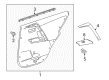 2018 Toyota RAV4 Weather Strip Diagram - 68173-0R030