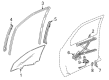 1998 Toyota Camry Window Run Diagram - 68141-AA021