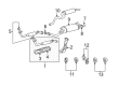 2007 Toyota Land Cruiser Exhaust Hanger Diagram - 17565-13030