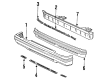 Toyota Celica Bumper Diagram - 52119-14904