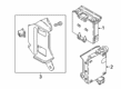 2016 Scion iA Body Control Module Diagram - 89221-WB008