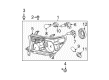 2011 Toyota Tundra Headlight Diagram - 81130-0C070