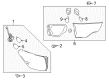 2014 Toyota Highlander Back Up Light Diagram - 81590-0E060