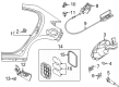 2020 Toyota Yaris Fuel Door Diagram - 77350-WB002