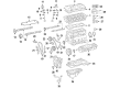 2010 Toyota 4Runner Valve Cover Gasket Diagram - 11213-75041