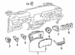 Toyota Corolla Instrument Cluster Diagram - 83800-FEZ80