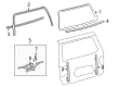 2007 Toyota Sequoia Window Run Diagram - 68275-0C010