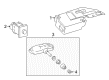 Toyota TPMS Sensor Diagram - 42607-04020