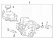 2023 Toyota Crown Brake Booster Diagram - 47050-30320