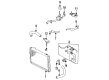 1991 Toyota Cressida Thermostat Gasket Diagram - 16341-35010