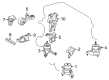 2017 Toyota Camry Engine Mount Diagram - 12311-0V130