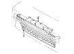 1989 Toyota MR2 Grille Diagram - 53112-17011