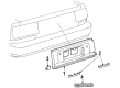 Toyota Supra Emblem Diagram - 75435-89106