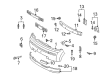 2004 Scion xB Grille Diagram - 53112-52100