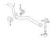 Toyota RAV4 Sway Bar Bushing Diagram - 48818-48100