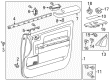 Toyota Armrest Diagram - 74220-0C060-C0