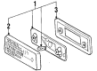 1986 Toyota Corolla Side Marker Light Diagram - 81750-19205