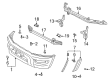 1999 Toyota RAV4 Bumper Diagram - 52119-42999