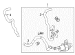 2012 Toyota Highlander Water Pump Diagram - 87200-48090