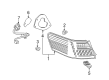 2011 Toyota Camry Tail Light Diagram - 81561-33530