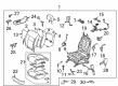 2009 Toyota Land Cruiser Seat Cushion Diagram - 71001-60J60-E0