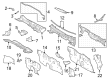 2022 Toyota Corolla Cross Dash Panels Diagram - 55101-0A140