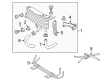 Toyota Tacoma Oil Cooler Hose Diagram - 32943-35070