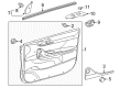 Scion iQ Door Seal Diagram - 68171-74010