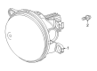 2022 Toyota Sienna Fog Light Diagram - 81210-08040