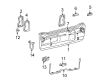 2006 Toyota Land Cruiser Tailgate Handle Diagram - 69212-60030-C0