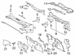 2019 Toyota Corolla Dash Panels Diagram - 55101-12E00