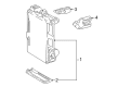 2018 Toyota Tundra Body Control Module Diagram - 82730-0C370