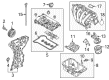 2020 Toyota Yaris Throttle Body Gasket Diagram - 22271-WB001