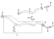 2012 Toyota Sienna Oil Cooler Hose Diagram - 32942-08020