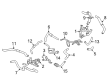 2019 Toyota Highlander Oil Cooler Hose Diagram - 32941-08061