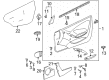 Toyota Celica Door Seal Diagram - 68171-20121