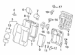 2023 Toyota RAV4 Cup Holder Diagram - 72806-42020-C0