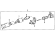 Toyota Starter Motor Diagram - 28100-31111