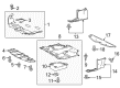 Toyota Engine Cover Diagram - 51410-47070