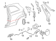 2016 Toyota Yaris Fuel Door Diagram - 77350-52220