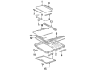 1995 Toyota Camry Sunroof Diagram - 63201-06040-83